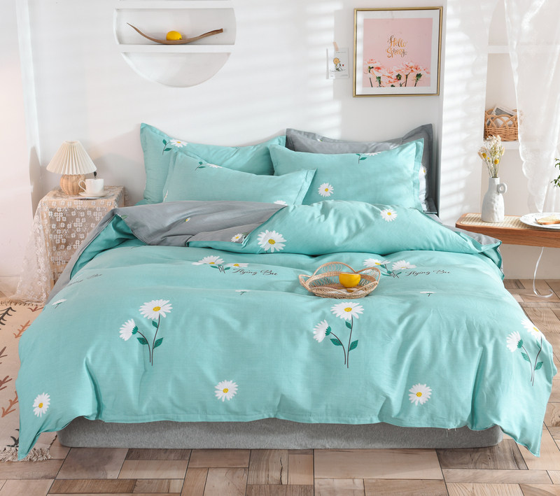 New cotton quilt cover bed single two-piece set 1 2 1 5 1 8 2 2 2m bed