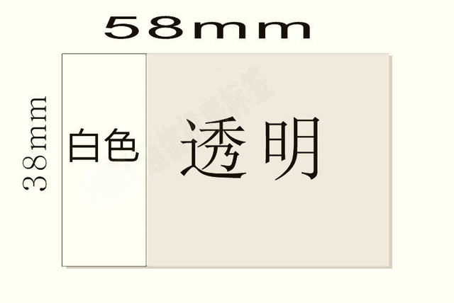 Network cable label paper color hand-writeable communication winding transparent cable label network wire wiring label sticker