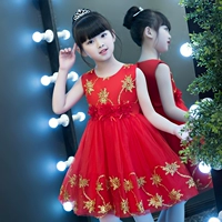 Váy công chúa cho bé gái mùa hè 2018 mới váy hoa bé gái nữ fluffy trẻ em váy đầm mùa hè váy xòe cho bé gái 
