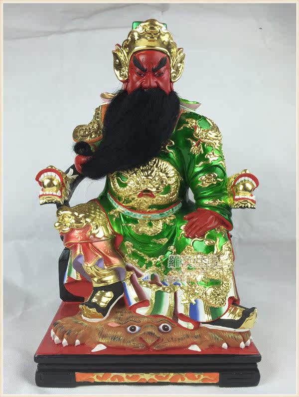 Quality Wenguan Gong Xiangxiang Zhangmu Zhengjin Color Painting shall be made of financial and financial gods like Guanji Guguan Emperor's business and Buddhist statues god