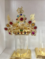 Buddha Hat Handmade Pure Bronze Statue of the Statue Hats