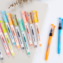 South Koreas monami monami monami imported pen-style light highlighter pen key marker pen marker pen