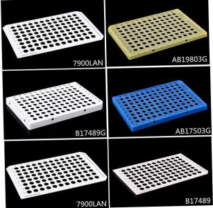 ABI赛默飞7900荧光定量pcr仪专用适配器辅助器框架八联pcr板配件