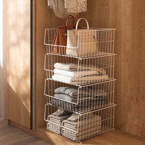 Clothes box wardrobe storage box finishing box large household toys storage basket dormitory clothing storage box