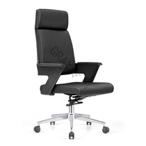 Office chair boss chair office comfortable sedentary executive chair meeting supporting activities lumbar support pillow high-end leather chair