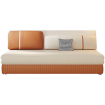 Guiqi armless technology fabric sofa bed dual-purpose ins style internet celebrity style small apartment living room 2024 new model discount