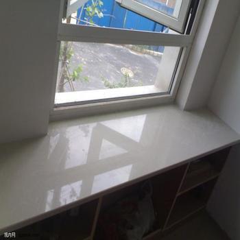Artificial marble material plate Kong quartz stone crystal white Nanjing overall cabinet window table top threshold stone water retaining strip
