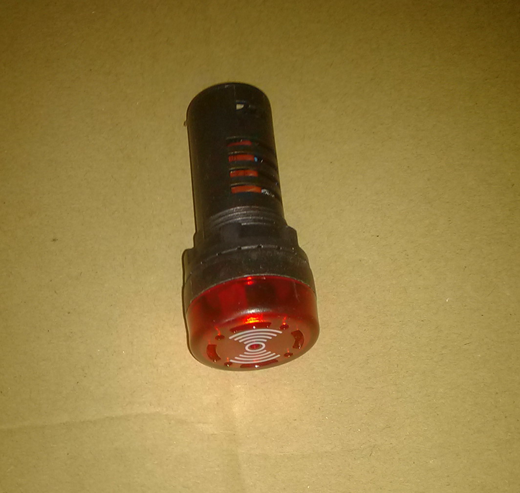 AD16-22SM buzzer with sound and light alarm flash buzzer 380V 220V 24V 24V 12V