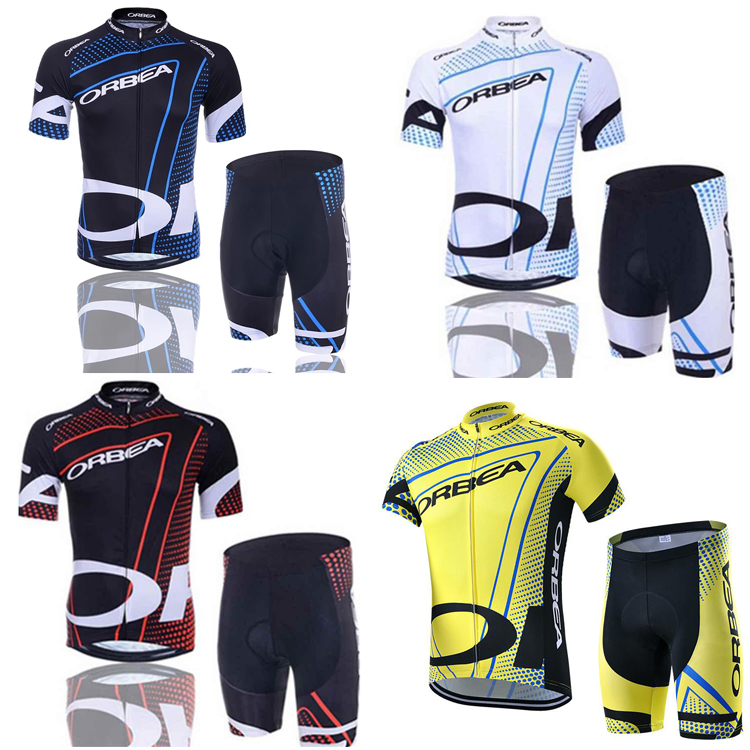 Summer 0RBEA exercise bike mountain road bike clothes breathable men's outdoor short-sleeved cycling clothes