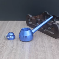 Синий металлический заварочный чайник