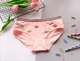 Cao thun rộng eo mềm bông thoải mái eo hoạt hình in bông cotton tam giác bán buôn quần lót calvin klein