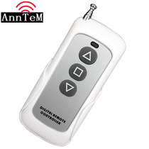 Long-distance up and down stop 3-button remote control large button 315M long-distance transmitter high-power remote control