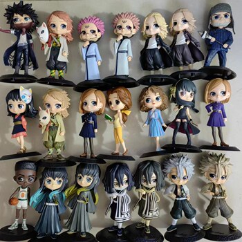 Authentic Qposket Demon Slayer: Kimetsu No Yaiba Wind Column Kasumash Spell Return and Other Scenery Brand New Bag Figure
