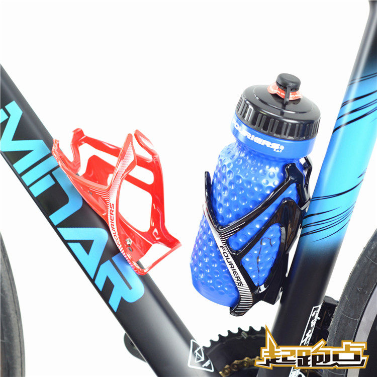 FOURIERS Rich Bike PC Plastic Kettle Rack Mountain Bike road light elastic good water shelf-Taobao