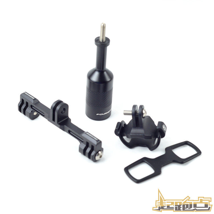 FOURIERS Bicycle Light Holder Extension Stand Gopro Action Camera YardHolder Expansion Pole