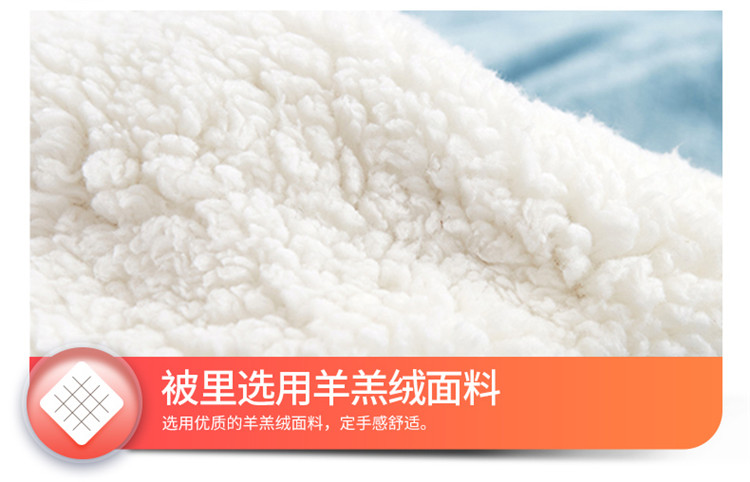Chăn nhung san hô đơn mảnh mùa thu và mùa đông cộng với nhung hai mặt flannel quilt bìa 1,8 m Fale nhung sinh viên ký túc xá đơn 	chăn phao hàn quốc