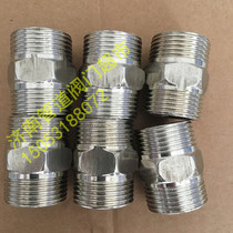 4 points 6 points 1 inch stainless steel outer wire direct hexagonal wire to wire short wire docking inlet pipe joint Pipe fittings accessories