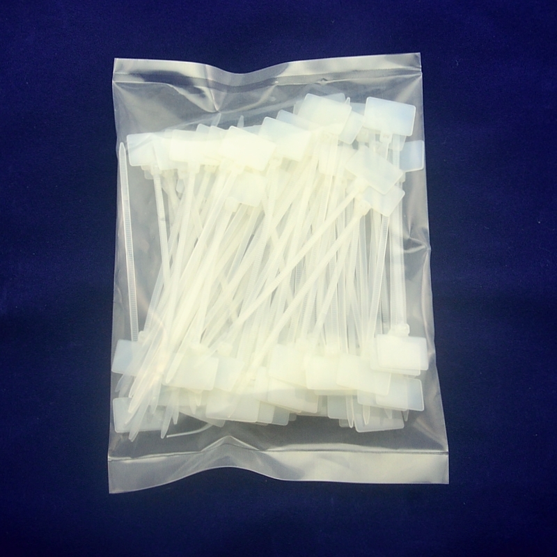 100 dress with signage tie self-lock label nylon tie 3 * 100MM Internet cable strapping tape