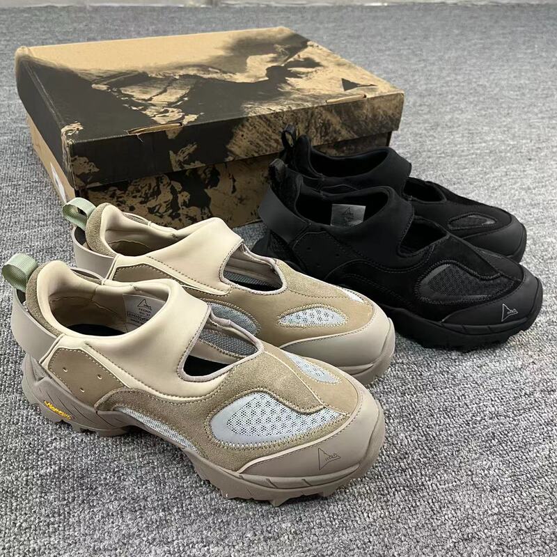Authentic Poyana Ninja Shoes Suede Clogs Slip-On Shoes Men's Shoes Women's Sandals Outdoor Shoes