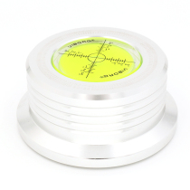 Viborg LP-628S record town horizontal ruler black rubber pressure town black gel record cushion gradienter and speed measuring card