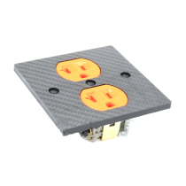 Eurasia de Oyaide carbon fiber wall panel American standard socket power wall plug socket