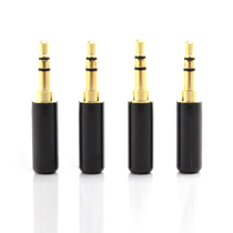 OEN ODM 3 5 audio welding head mobile phone headset plug diy3 5mm plug 3 section plug stereo