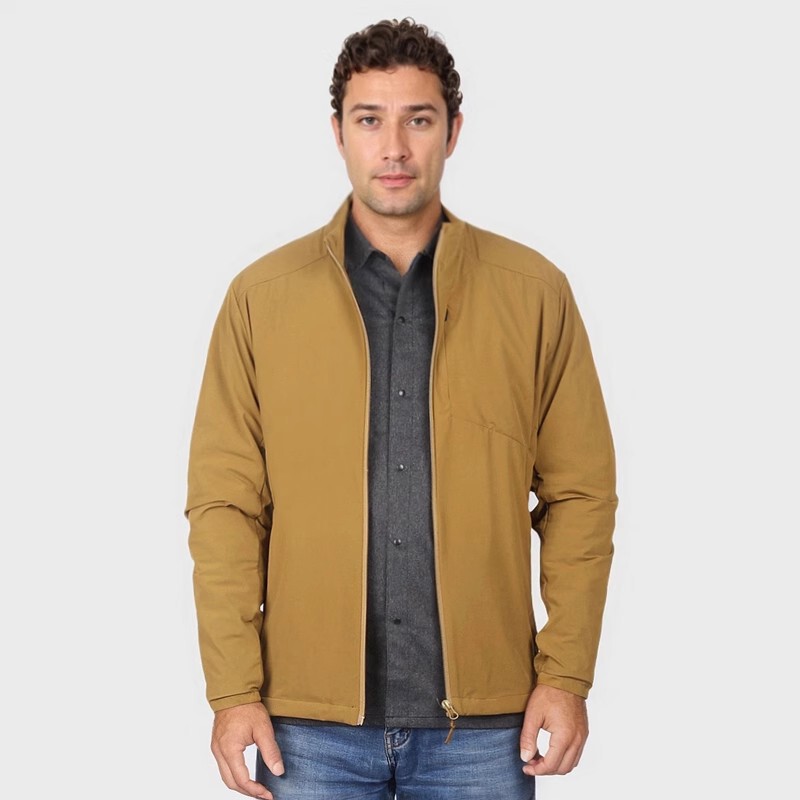 Spring and Summer New Men's Stand-Collar Soft Shell Jacket, Ultra-Thin, Wear-Resistant, Windproof, Thin Long-Sleeved Jacket