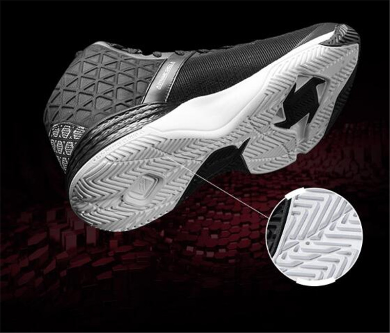 Giày thể thao Light Brother Li Ning bão 2 giày bóng rổ 2017 mùa hè và mùa thu mới giày chống sốc thoáng khí ABFM005 - Giày bóng rổ giày thể thao bitis nam