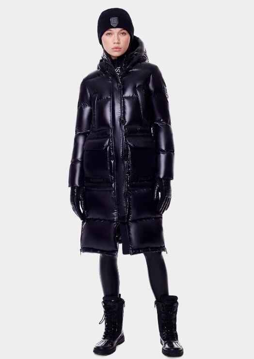 Authentic Clearance Canadian Rudsak Jasmine down Jacket with Hood, Long Thick down Coat
