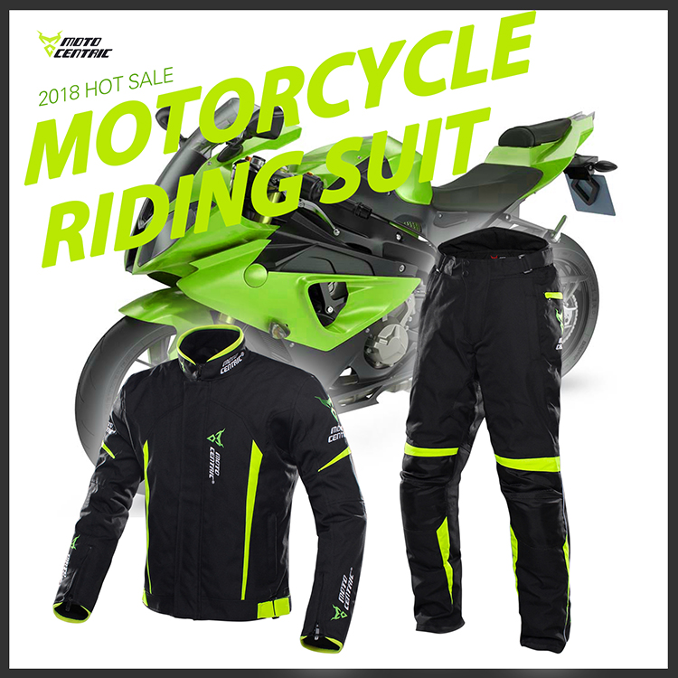 MOTOCENTRIC Four Seasons Motorcycle Riding Suit Suit Men's Motorcycle Racing Suit Warm Waterproof Anti-fall Winter