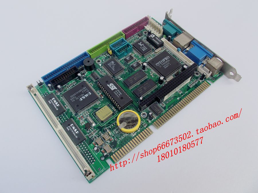 386 class industrial control motherboard 386 VGA NET embedded integrated network interface