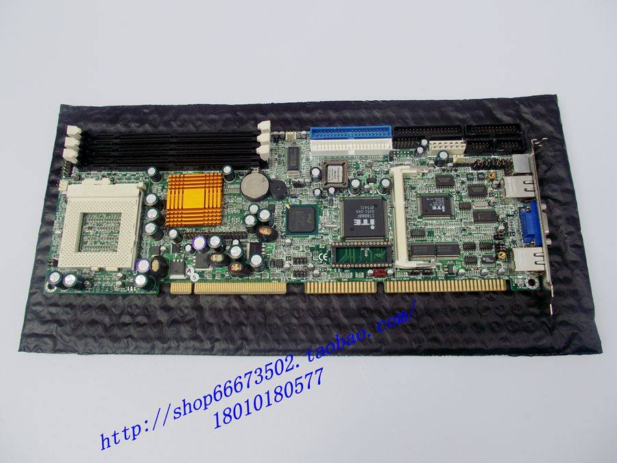 Guangji Technology Full-length industrial control motherboard IB745 dual mesh P3 send CPU memory
