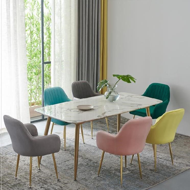 Dining Chair Home Simple Seat Stool Comfortable Back Chair Conference Desk Chair Adult Ordinary Leisure