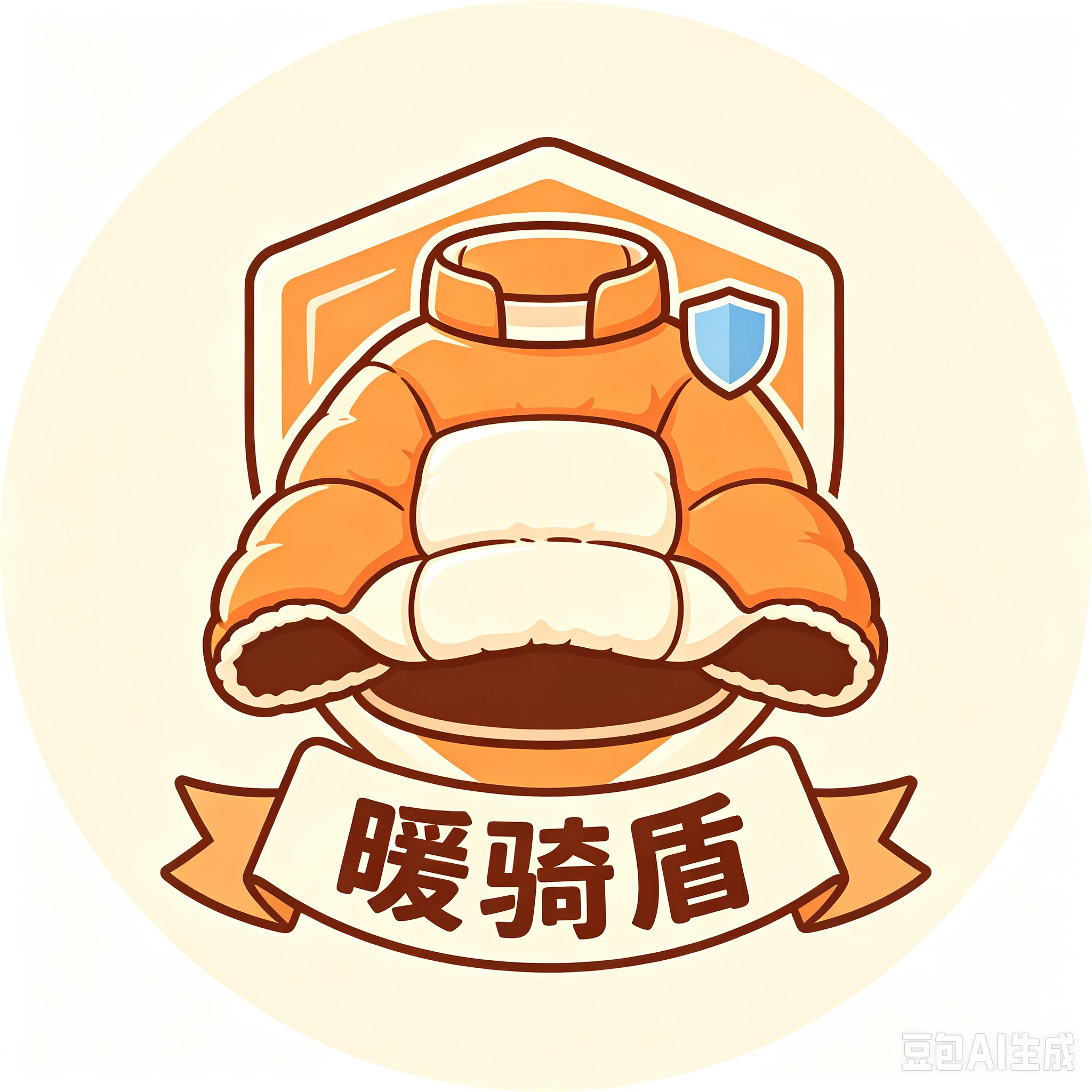 暖骑盾骑行防寒用品厂的LOGO