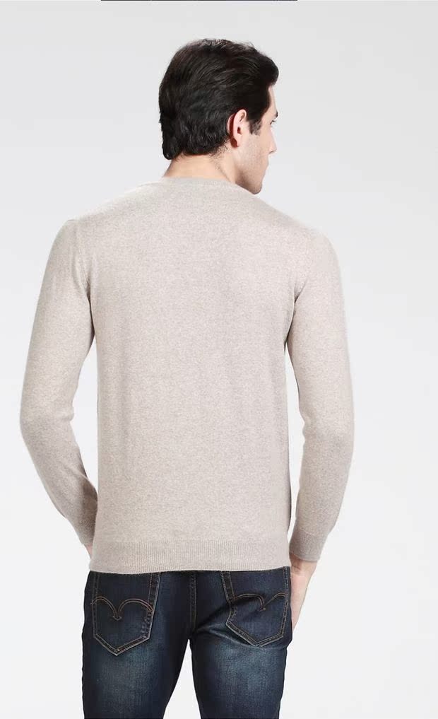 Áo len nam tùy chỉnh V-Neck Feel Good bottom Sweater Basic áo thun tay dài nam