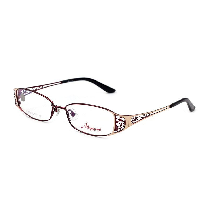 Aibyamani New Full-Frame Myopia Glasses Frame for Women, Lightweight Eyeglass Frame A7029 Aibyamani New Full-Frame Myopia Glasses Frame for Women, Lightweight Eyeglass Frame A7029