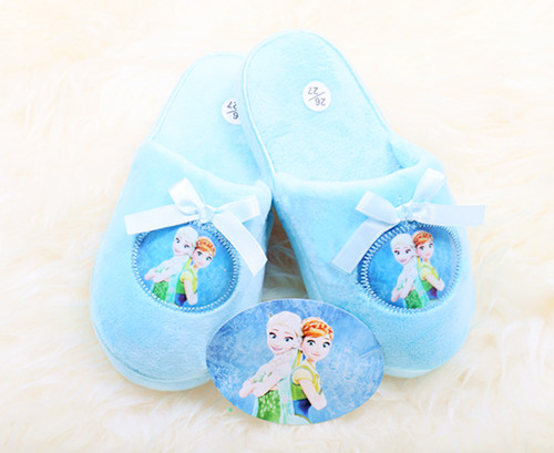 Pantoufles enfants en suède pour printemps - Ref 1012384 Image 16