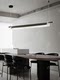 Italian Minimalist Restaurant Chandelier, Post-Modern Minimalist Bar Counter, High-End Personalized Designer Creative Island Strip Lighting