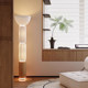 Medieval-Style Living Room Floor Lamp, Wabi-Sabi Zen Tea Room Lamp, Modern Art Clothing Store Atmosphere Decoration, Vertical Lighting Fixture