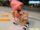 Summer baby imitation bamboo and rattan stroller, seat and dining car, light and convenient for baby and children, imitation bamboo and rattan stroller bb umbrella stroller