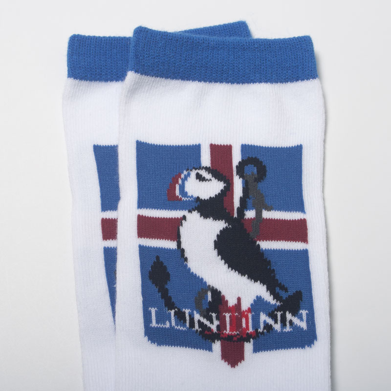 Bắc Âu Iceland phụ nữ thể thao vớ cotton tập thể dục văn hóa khiêu vũ vớ lưu trữ bốn đôi vớ cờ vớ dài