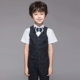 Trang phục trẻ em nam hoa cô gái trang phục áo cưới phù hợp với catwalk đám cưới biểu diễn piano dài tay mùa thu cậu bé mùa thu