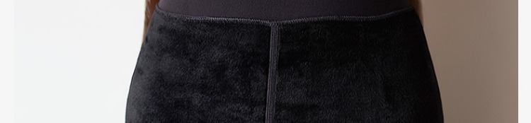 Langsha vớ đen nữ mùa xuân và mùa đông và mùa đông quần lót dày cộng với quần legging màu nhung mùa đông nhung mỏng dày và thậm chí chân quần tất hở bàn