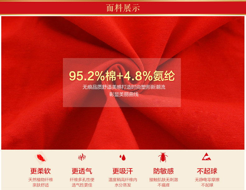 Slip jeunesse LAS025 en coton - Ref 669327 Image 8