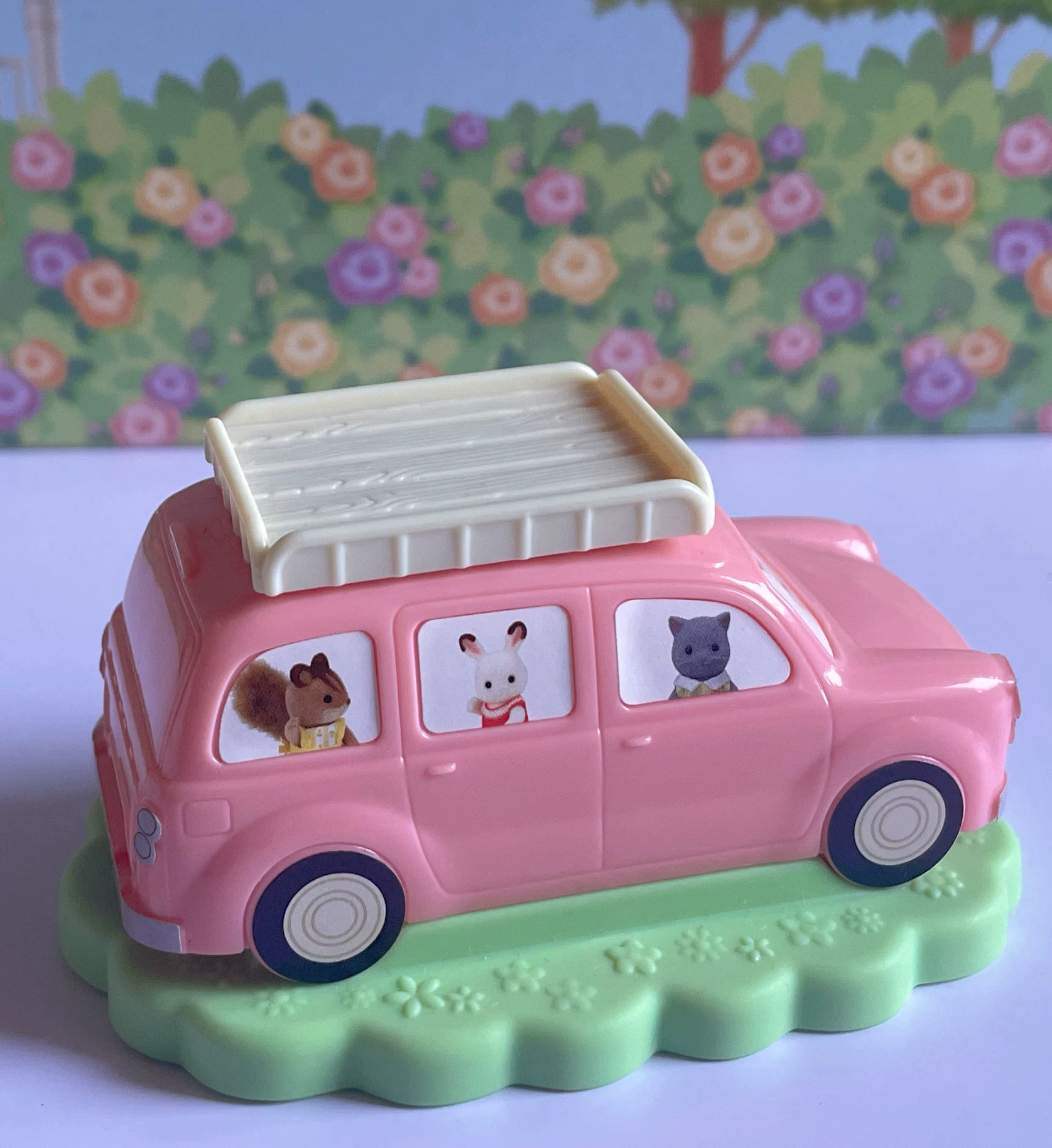 Sylvanian* Families лесные животные семья кукла-представление о семье марка вина игрушка-прикол машина