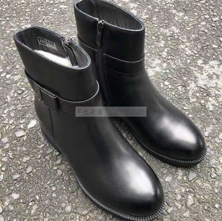 Real Leather Girl Flat Heel Leather Shoes Commute To Work Women's Shoes Suede Leather Shoes Fur Shoes