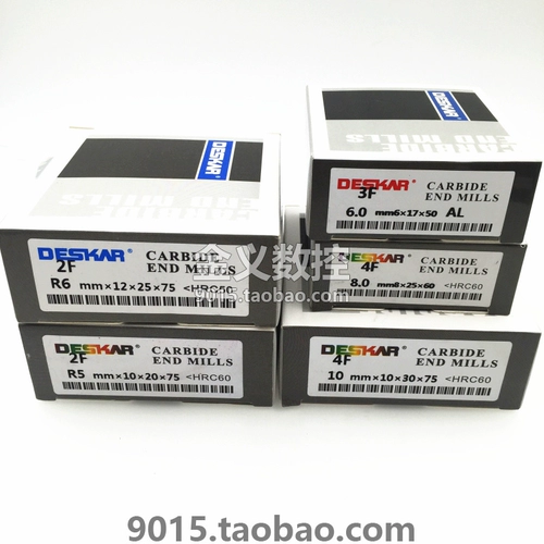 DESKAR HRC50-градусов вольфрамового вольфрамового фрезерного резака.