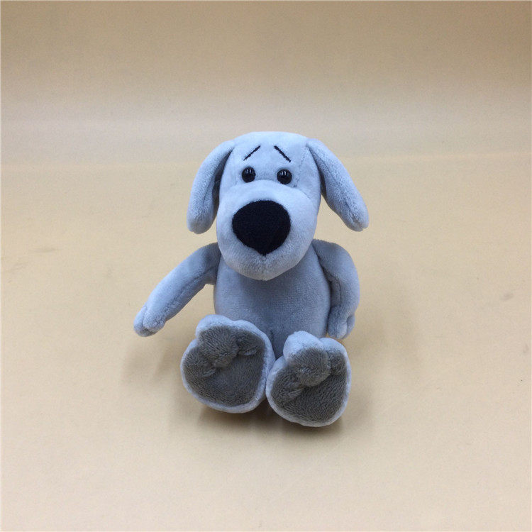 Foreign trade tail single mini puppy plush toy Palm small doll doll