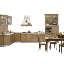 (This price is for the booking details to the Bijie Shop Advice) Gold Kitchen Cabinet Positano Solid Wood