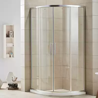 (311) Wing whale bathroom 1 with explosion-proof film fan-shaped shower room V6